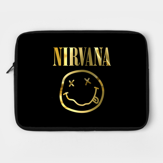 Rock collector - band of the 90s gold edition - Rockstar - Nirvana Laptop Case