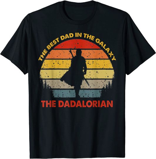 Best Dad in The Galaxy Men's T Shirt The Dadalorian