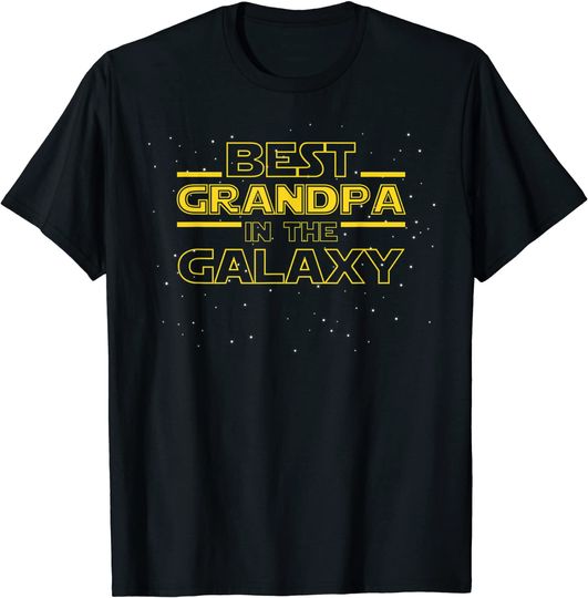 Men's T Shirt Best Dad In The Galaxy