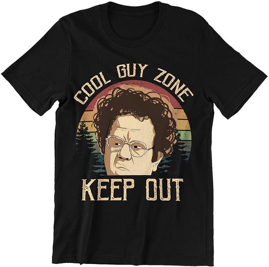 Check It Out! Dr. Steve Brule Cool Guy Zone Keep Out Circle Unisex Tshirt
