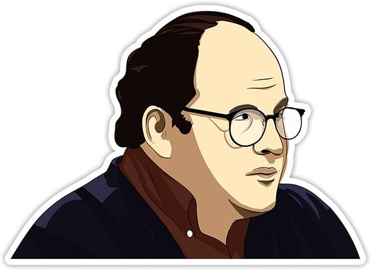 Seinfeld George Costanza Jerry, Just Remember.It’s Not A Lie If You Believe It Sticker 3"