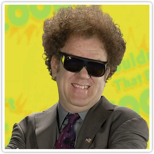 Check It Out! Dr. Steve Brule  Sticker 3"