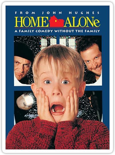 Home Alone Kevin McCallister 1990 Chris Columbus Sticker 3"