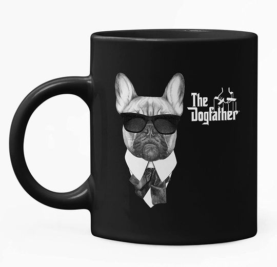 The Godfather The Dogfather Bull Dog Mug 15oz
