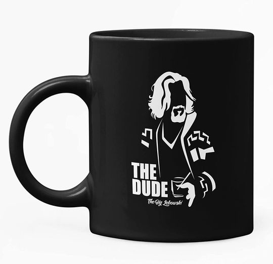 The Big Lebowski The Dude Abides Mug 15oz