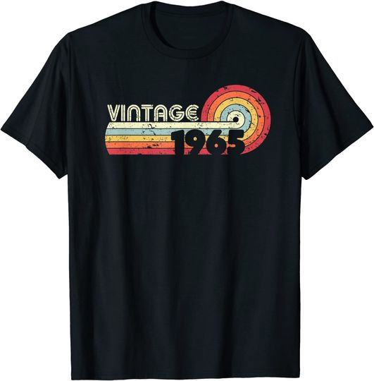 1965 Vintage Shirt, Birthday Gift Tee. Retro Style T-Shirt