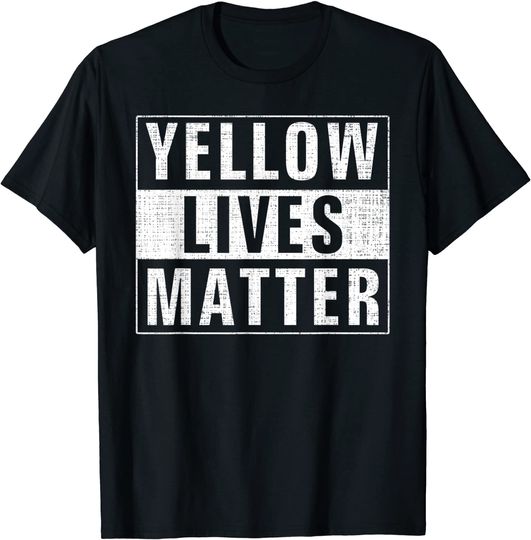Asian Lives Matter Men's T Shirt Yellow Lives Matter