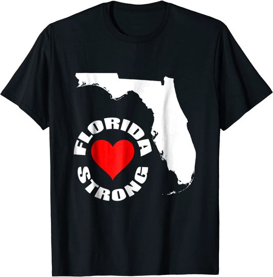 Florida Strong Men's T-Shirt Heart FloridaStrong
