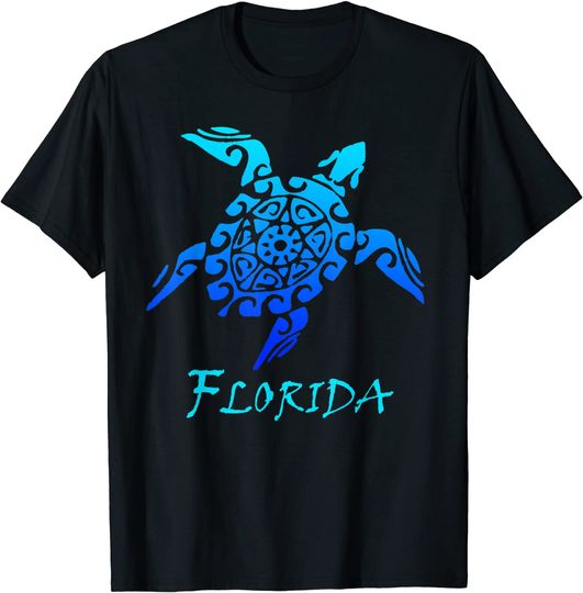 Florida Vacation Men's T Shirt Sea Turtle