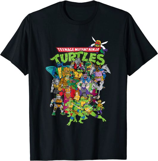 Teenage Mutant Ninja Turtles Large Character Group T-Shirt
