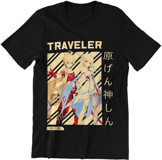 Genshin Impact Traveler Gamer Shirt