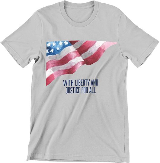 With Liberty and Justice for All Poster Shirt