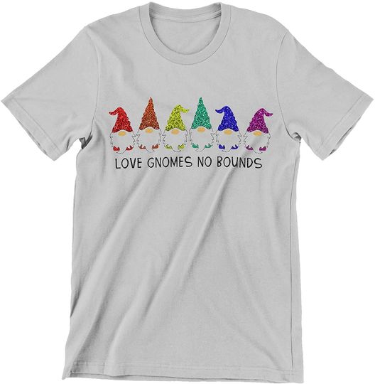 Love Gnomes No Bounds LGBTQ Love is Love Shirt