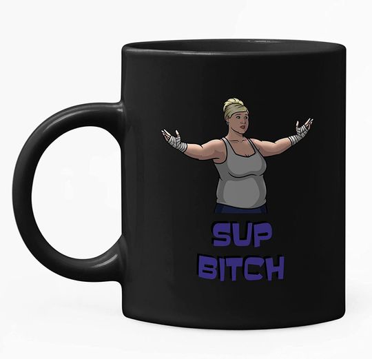 Acher Sitcom Pam Poovey Sup Bitch Mug