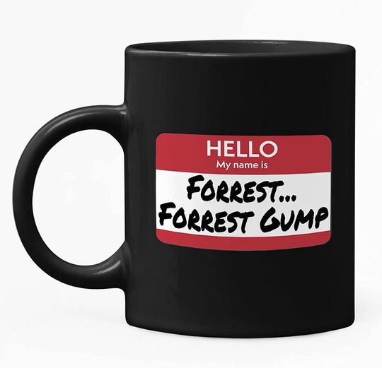 Forrest Gump L Hello My Name Is Forrest Mug 11oz