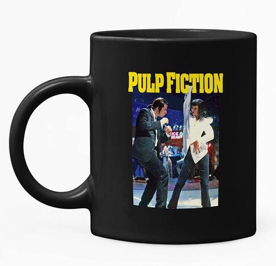 Pulp Fiction Mia And Vincent Dance Poster Mug 11oz