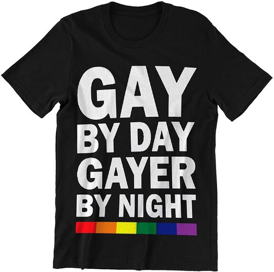 GAYER by Night LGBT T-Shirt