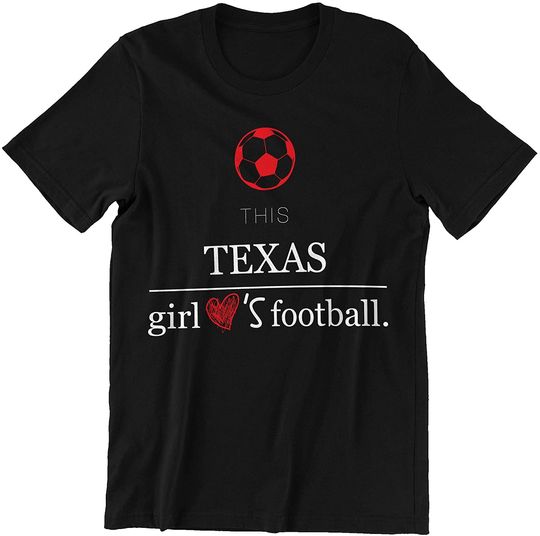Girl This Girl Loves Football T-Shirt