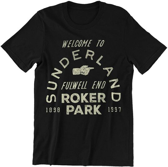 England Welcome to Roker Park Sunderland T-Shirt
