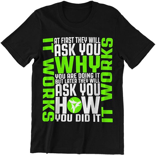 It Works First They Ask You Why Later They Ask You How Shirt
