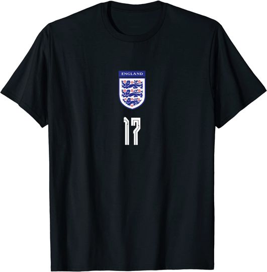 England 17 2020 2021 Euros Team Fan T-Shirt