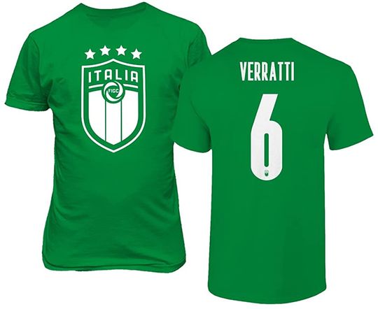 Euro Soccer 2020 Italy #6 Marco VERRATTI Unisex T-Shirt