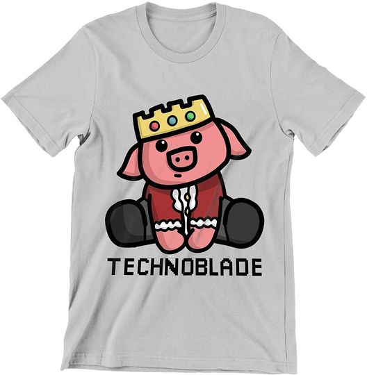 Technoblade Cute King Pig Shirt