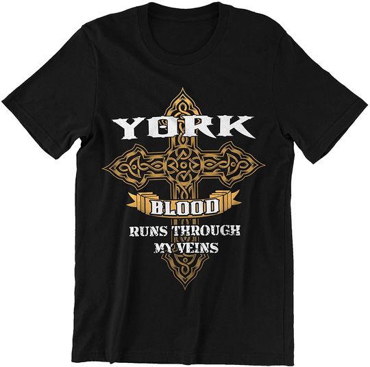 York Blood Runs Through My Veins Shirt