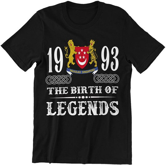 Singapore 1993 The Birth of Legends Shirt