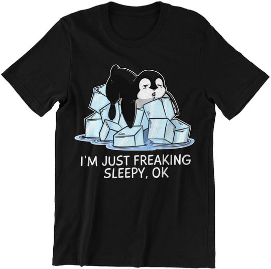 Penguin Freaking Sleepy Shirt