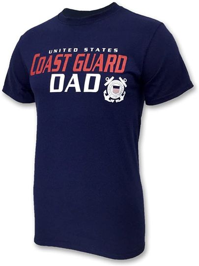 United States Coast Guard Dad T Shirt