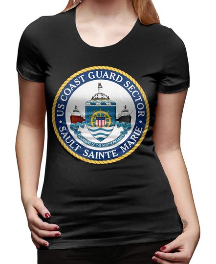 Coast Guard Graphic Tee Summer Casual T Shirt