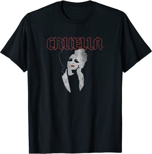 Cruella Dark Portrait T Shirt