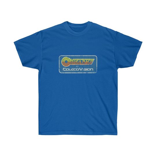 Omega Race Vintage Style T-Shirt, ColecoVision, Classic 1983 Gaming Shirt