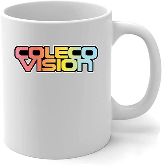 ColecoVision White Ceramic Printed Coffee Mug Tea Mug