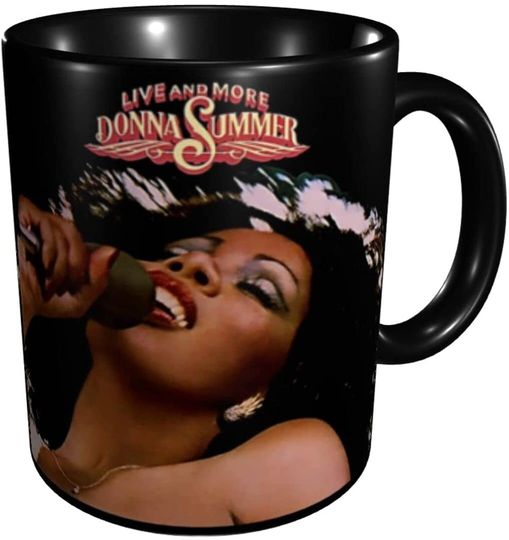 Donna Summer Mug Coffee Tea Mugs Ceramic Cup Reuse Tumbler For Home Office Novelty Gift Mug