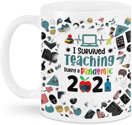 I Survived Teaching During Pandemic 2021 Mug