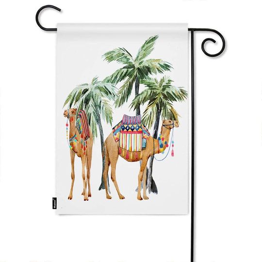 Camel Garden Flag Wild Animal Tropical