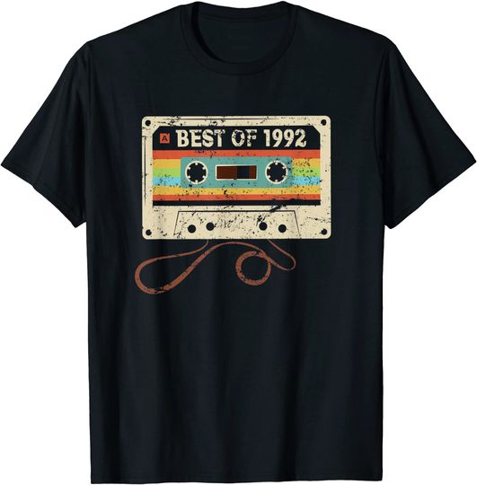 Best 1992 Vintage 29 Years Old 29th Birthday T Shirt