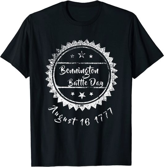 Retro Bennington Vermont Battle Day Rememberance Aug 17 1775 T Shirt