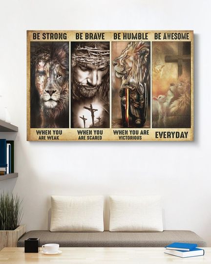 GOD SAVE ME GALLERY WRAPPED CANVAS