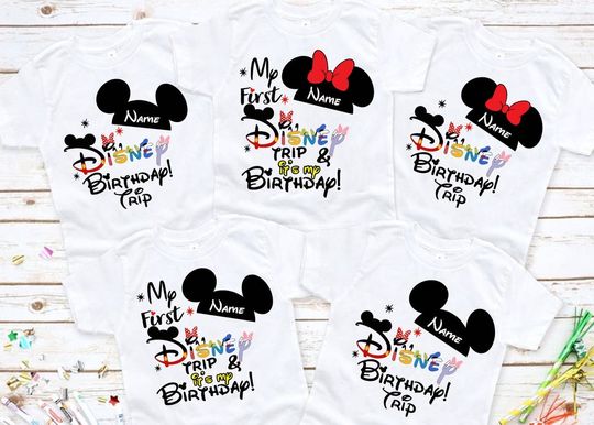 Family Disney Birthday Trip 2023 Shirt
