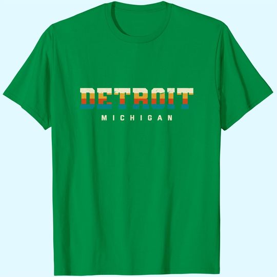 Detroit Michigan Hometown T-Shirt