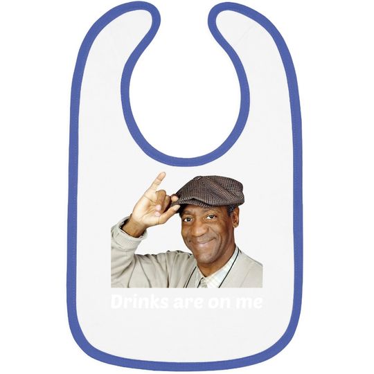Viethands Bill Cosby Drinks Are On Me Baby Bib - Cool Party Bib Conversation Starter