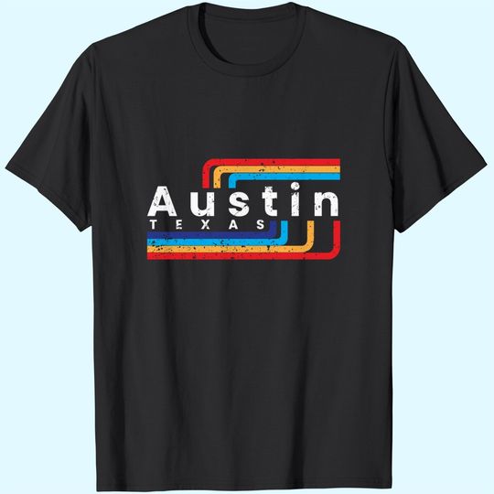 City Of Austin Texas TX USA Retro Vintage T Shirt