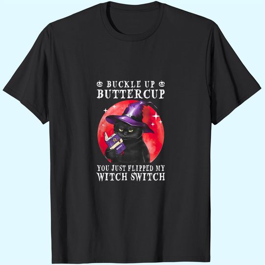Buckle Up Butter Cup Halloween Collection T Shirt