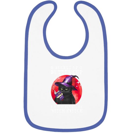 Buckle Up Butter Cup Halloween Collection Baby Bib