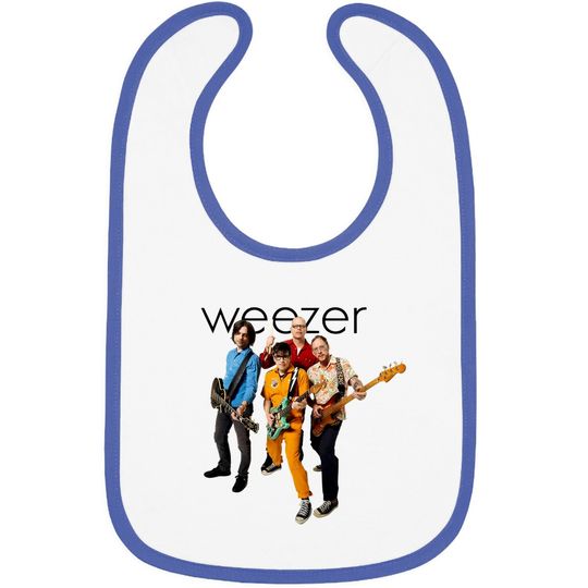 Weezer The Band Baby Bib