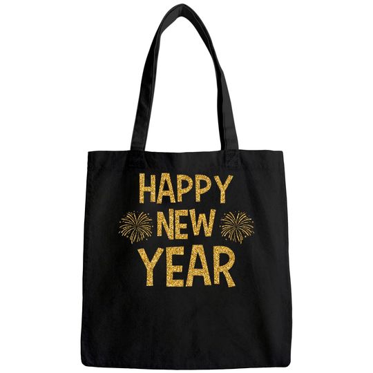 Happy New Year 2021 Celebration New Years Eve Tote Bag