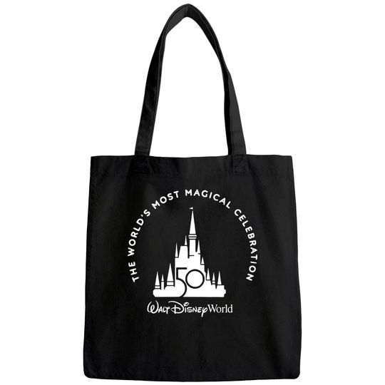 50th Anniversary Celebration For Magic Kingdom Tote Bag